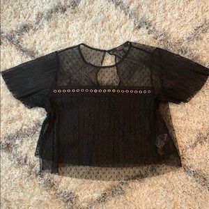 Adorable Contemporary Black Top